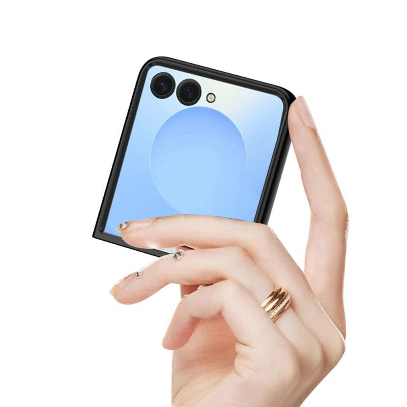 Deksel Samsung Galaxy Z Flip 7 Rustfritt Stål Beskyttelse Deksel