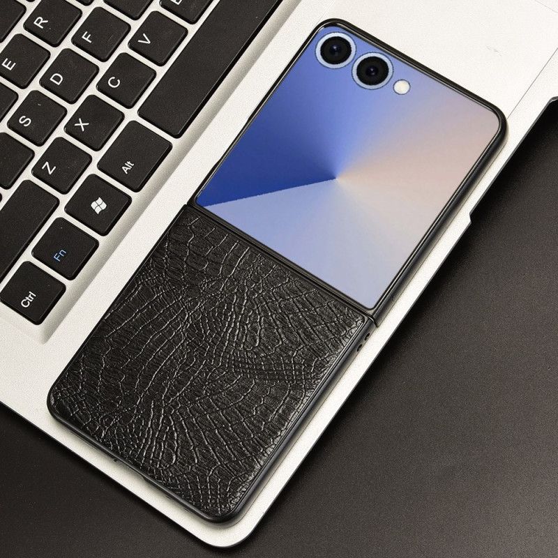 Deksel Samsung Galaxy Z Flip 7 Slangeeffekt Beskyttelse Deksel