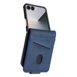 Deksel Samsung Galaxy Z Flip 7 Stilig Kortholder Beskyttelse Deksel