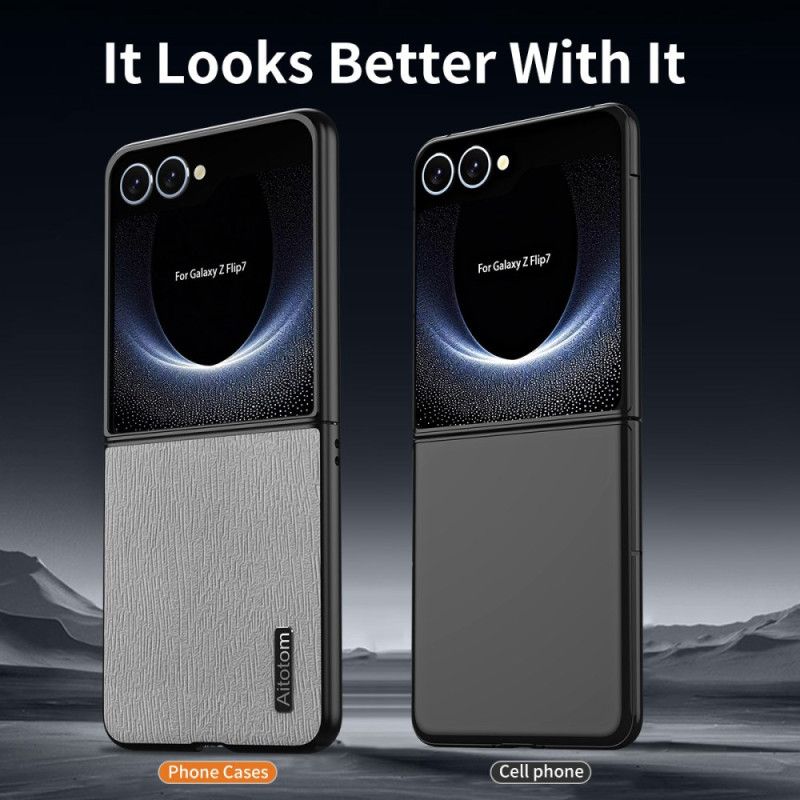 Deksel Samsung Galaxy Z Flip 7 Tretekstur