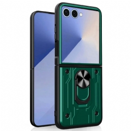 Deksel Samsung Galaxy Z Flip 7 Ultraslitesterk Med Stativ Beskyttelse Deksel