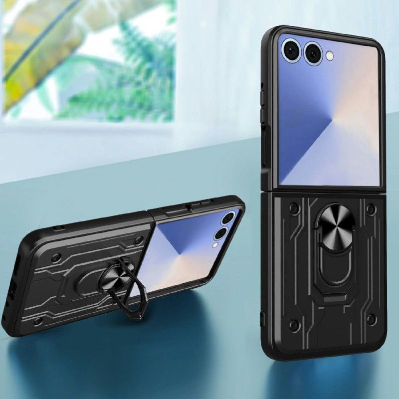 Deksel Samsung Galaxy Z Flip 7 Ultraslitesterk Med Stativ Beskyttelse Deksel