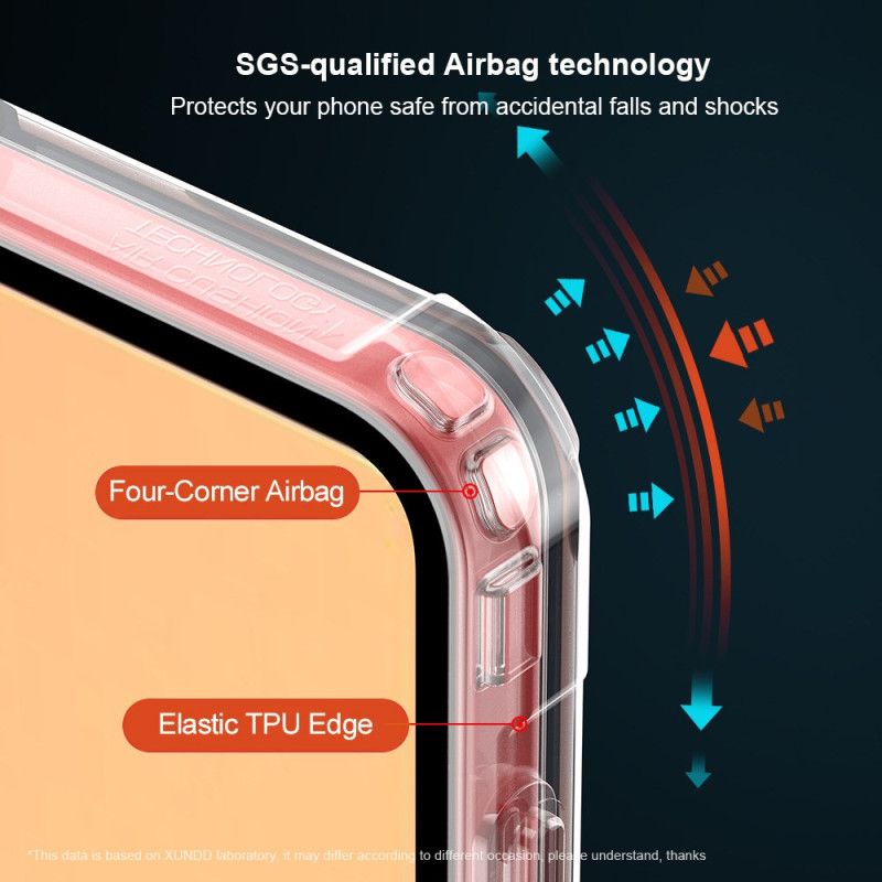 Deksel Samsung Galaxy Z Flip 7 Xundd Kollisjonspute Og Skjermbeskytter Beskyttelse Deksel