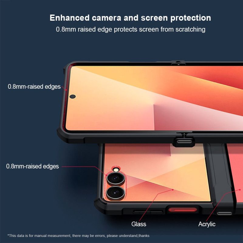 Deksel Samsung Galaxy Z Flip 7 Xundd Kollisjonspute Og Skjermbeskytter Beskyttelse Deksel