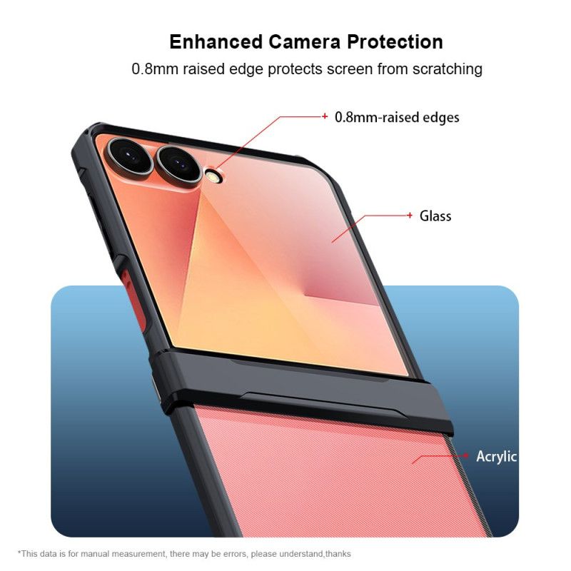 Deksel Samsung Galaxy Z Flip 7 Xundd Kollisjonspute Og Skjermbeskytter Beskyttelse Deksel