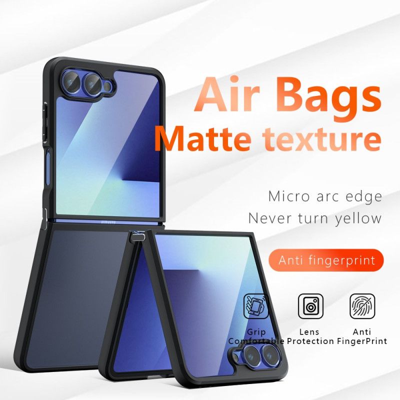 Deksel Til Samsung Galaxy Z Flip 7 Gjennomsiktig Svart