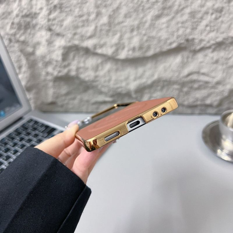 Deksel Til Samsung Galaxy Z Flip 7 Magnetisk Nappaoverflate