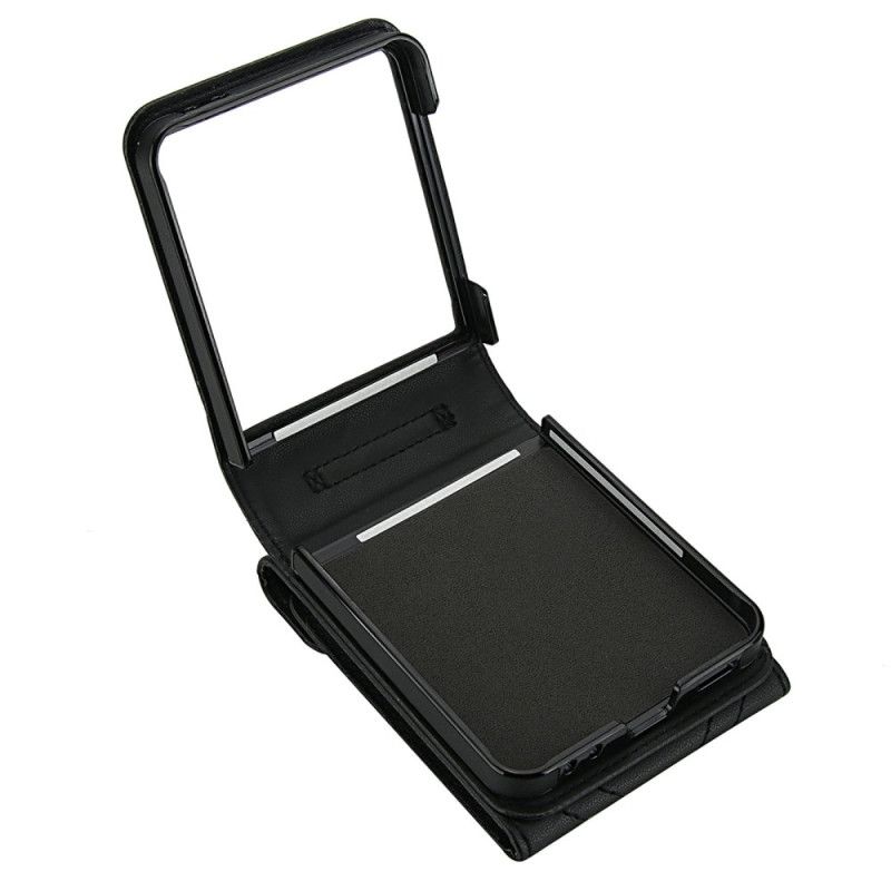 Deksel Til Samsung Galaxy Z Flip 7 Rfid-blokkerende Kortholder Og Rem