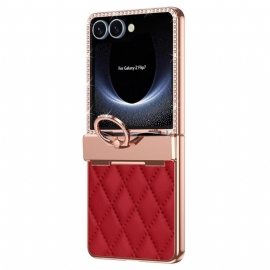 Deksel Til Samsung Galaxy Z Flip 7 Ringholder Og Bakskjermbeskytter