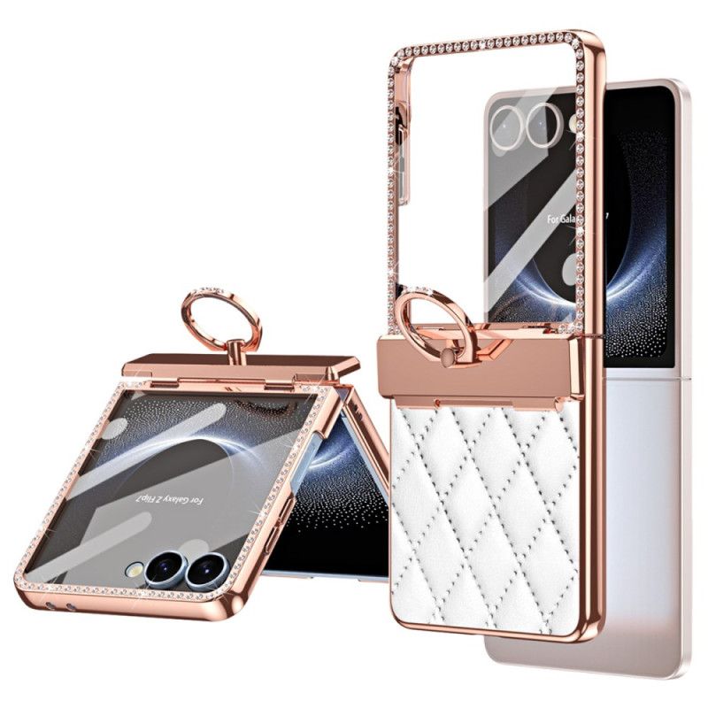 Deksel Til Samsung Galaxy Z Flip 7 Ringholder Og Bakskjermbeskytter