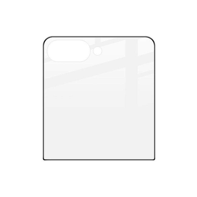 Ytre Skjermbeskytter I Herdet Glass For Samsung Galaxy Z Flip 7 5g (svart Kant)