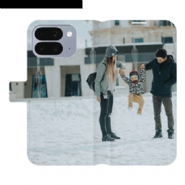 Lærdeksel Folio Deksel Google Pixel 10 Pro Fold Mobildeksel Tilpassbar