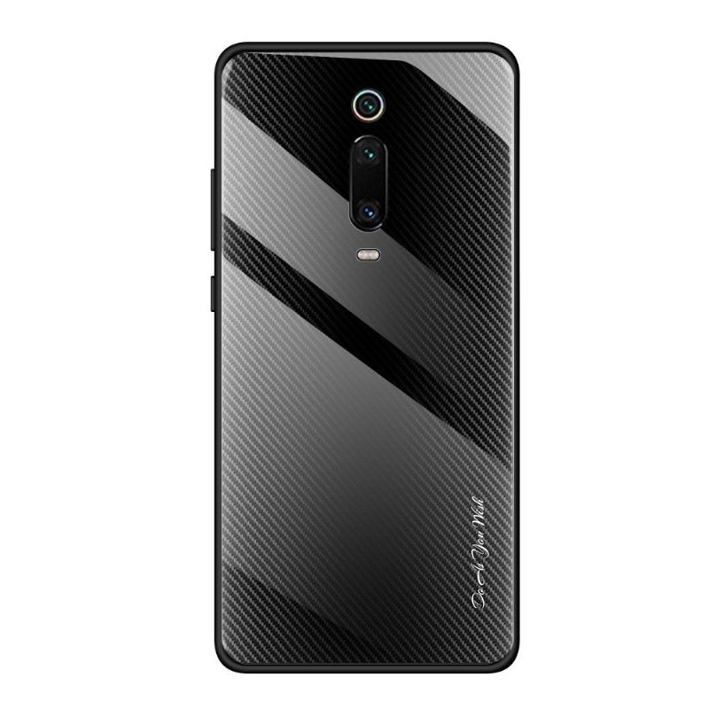 Deksel Til Xiaomi Mi 9T / Mi 9T Pro Carbon Glass Bakside