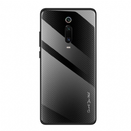 Deksel Til Xiaomi Mi 9T / Mi 9T Pro Carbon Glass Bakside