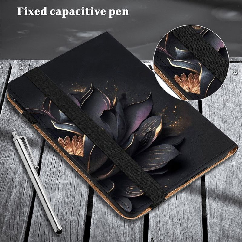 Case Etui Samsung Galaxy Tab S10 Plus Mobildeksel Lilla Lotus