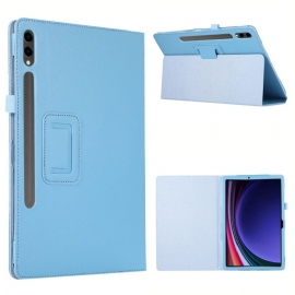 Case Etui Samsung Galaxy Tab S10 Plus Mobildeksel Litchi-tekstur