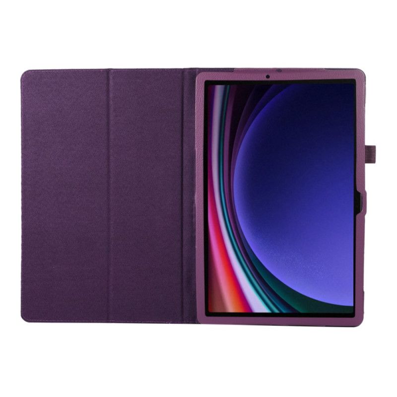 Case Etui Samsung Galaxy Tab S10 Plus Mobildeksel Litchi-tekstur