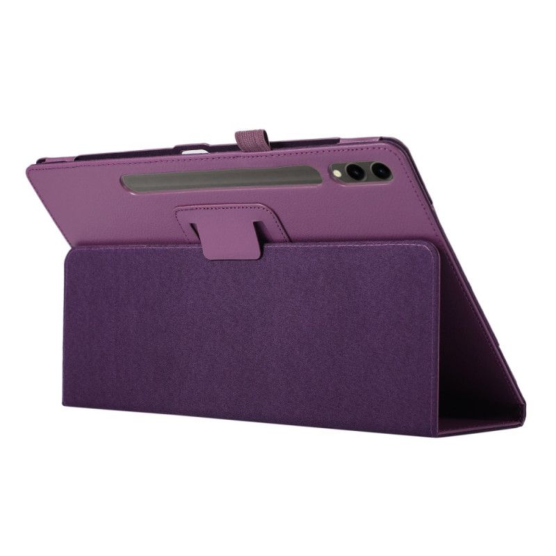Case Etui Samsung Galaxy Tab S10 Plus Mobildeksel Litchi-tekstur