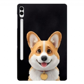 Deksel Samsung Galaxy Tab S10 Plus Corgy-pennenholder Beskyttelse Deksel