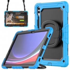 Deksel Samsung Galaxy Tab S10 Plus Mobildeksel Ultramotstandsdyktig Beskyttelse Med Pekepennholder Og Skulderstropp
