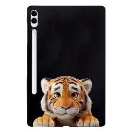 Deksel Til Samsung Galaxy Tab S10 Plus Tiger-pennenholder