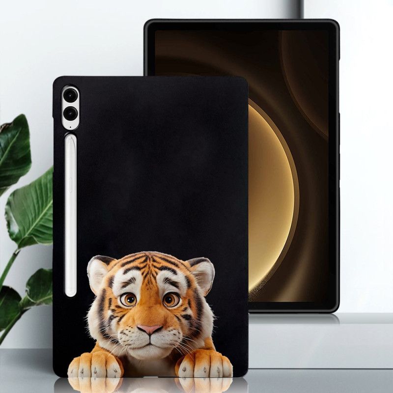 Deksel Til Samsung Galaxy Tab S10 Plus Tiger-pennenholder