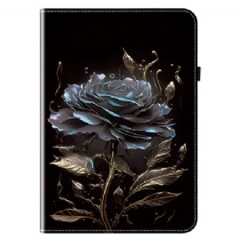 Etui Samsung Galaxy Tab S10 Plus Svart Rose Beskyttelse Deksel