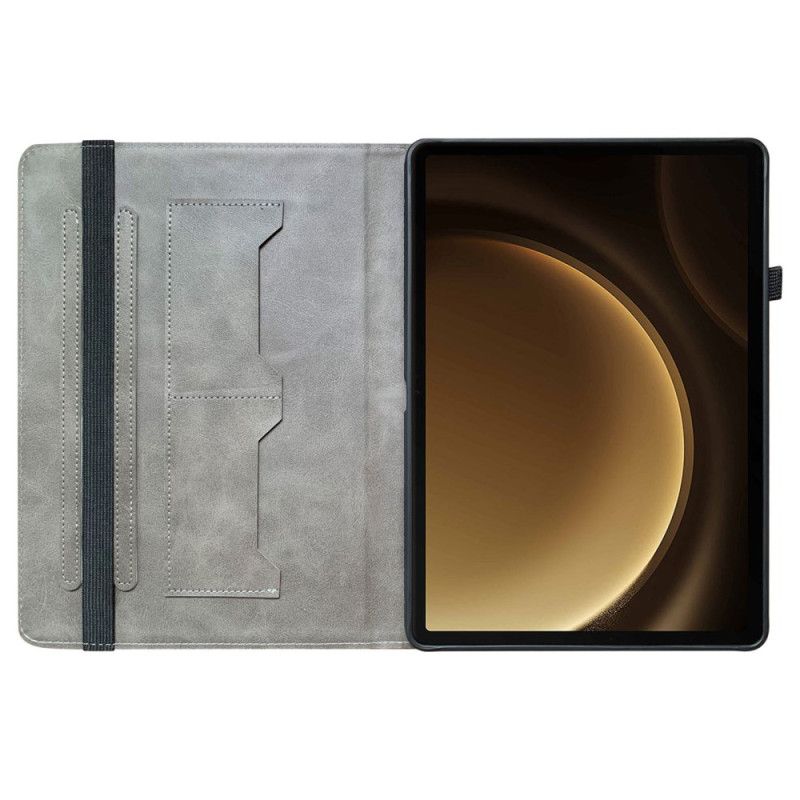 Etui Til Samsung Galaxy Tab S10 Plus Gyldne Roser