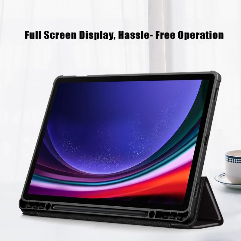 Samsung Galaxy Tab S10 Plus Gjennomsiktig Bakside Ikke Rør Meg