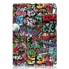 Samsung Galaxy Tab S10 Plus Gjennomsiktig Graffiti-bakside