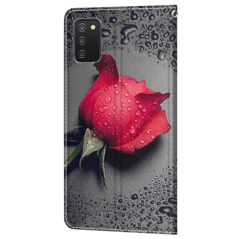 Lærdeksel Til Samsung Galaxy A03s Rosa