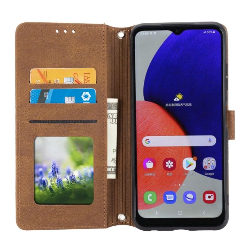 Folio Deksel Til Samsung Galaxy A22 4G Med Kjede Sofia Skinneffekt