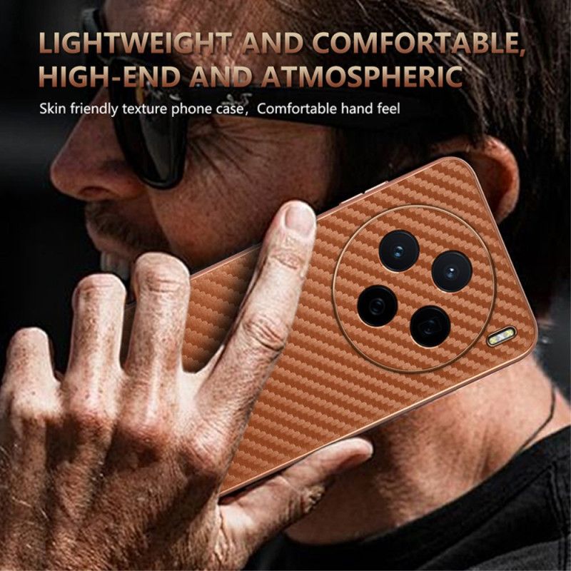 Deksel Vivo X200 Azns Karbon Fiber Beskyttelse Deksel