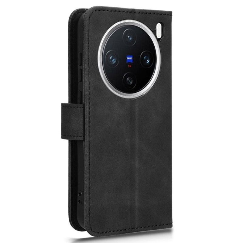 Folio Deksel Til Vivo X200 Semsket Skinneffekt