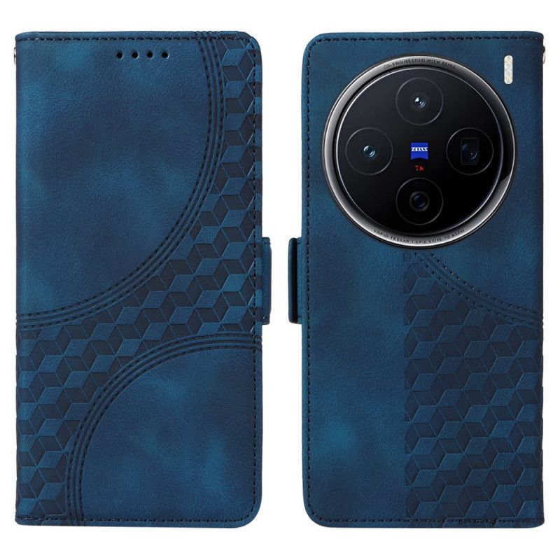 Folio Deksel Til Vivo X200 Stjernemønster