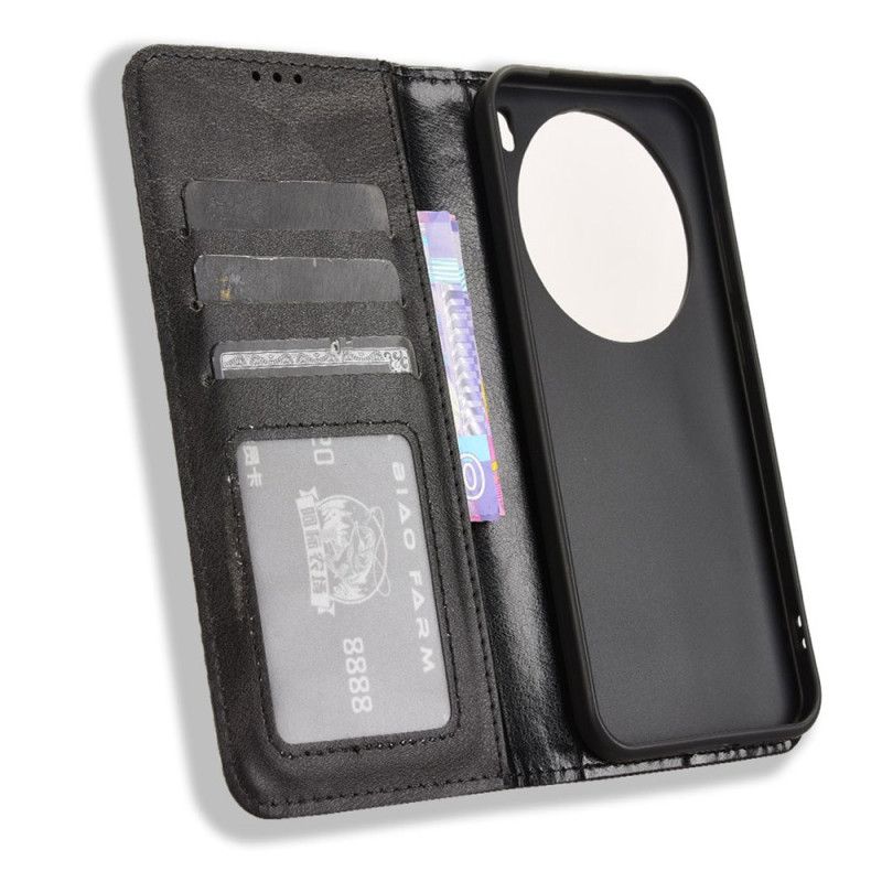 Folio Deksel Vivo X200 Vintage Kant Beskyttelse Deksel