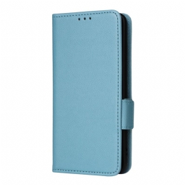 Lærdeksel Folio Deksel Vivo X200 Mobildeksel Kunstskinn Med Stropp