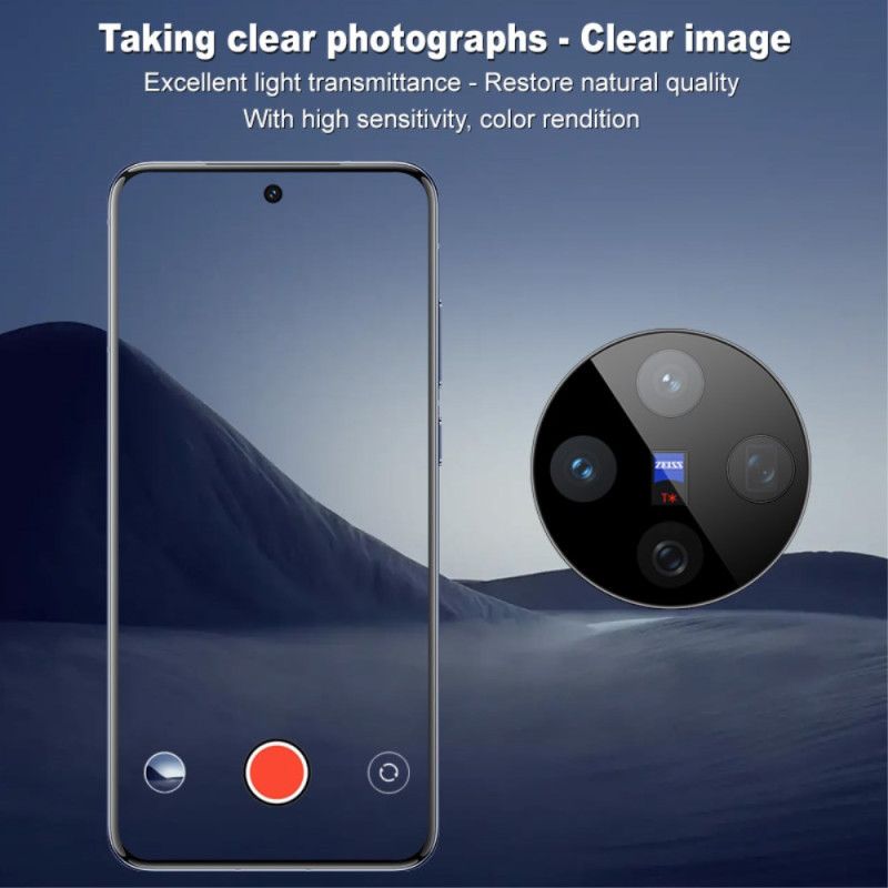 Linsebeskytter I Herdet Glass For Vivo X200 Med Automatisk Posisjoneringsramme