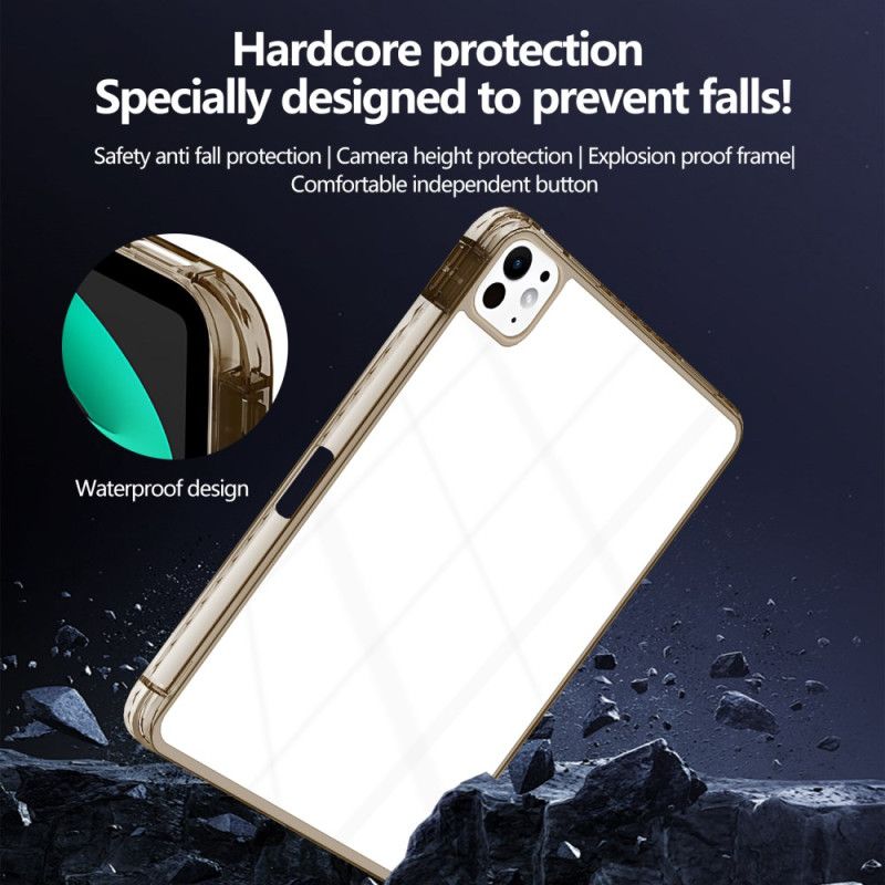 Deksel iPad Pro 13 (2025) Gjennomsiktig Design