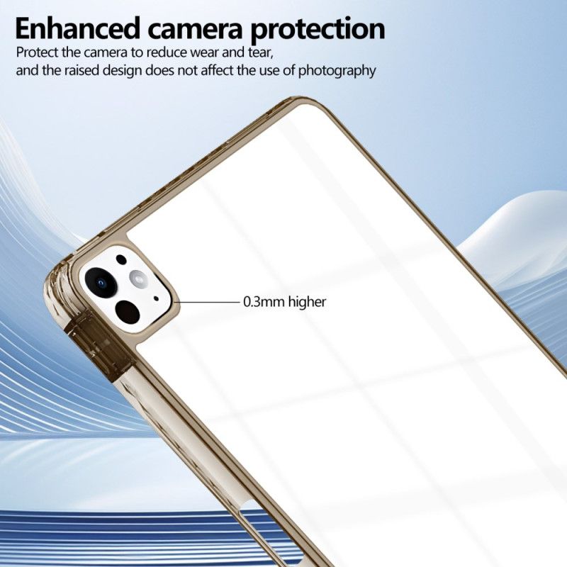 Deksel iPad Pro 13 (2025) Gjennomsiktig Design