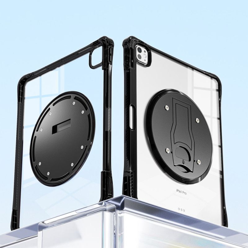 Deksel iPad Pro 13 (2025) Gjennomsiktig Med Stativ