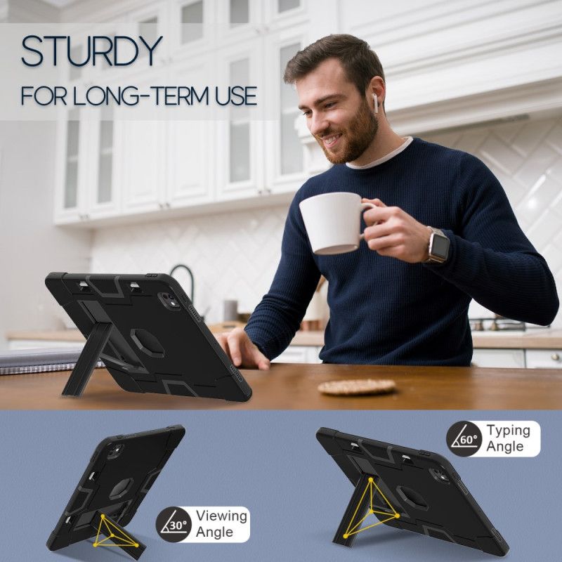 Deksel iPad Pro 13 (2025) Integrert Stativ Og Pekepennholder Beskyttelse Deksel