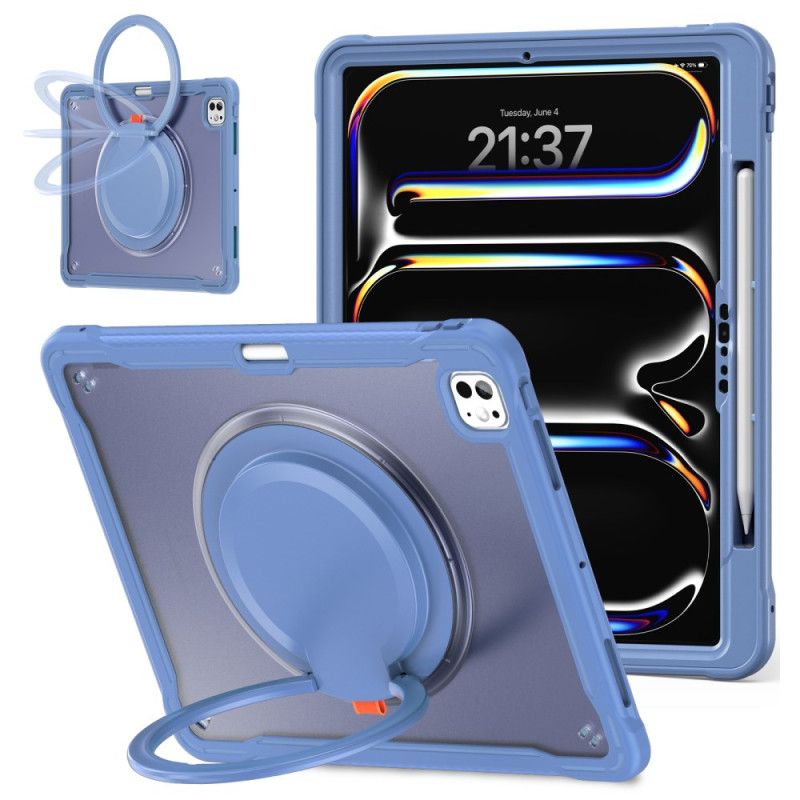 Deksel iPad Pro 13 (2025) Roterende Stativ Og Pekepennholder