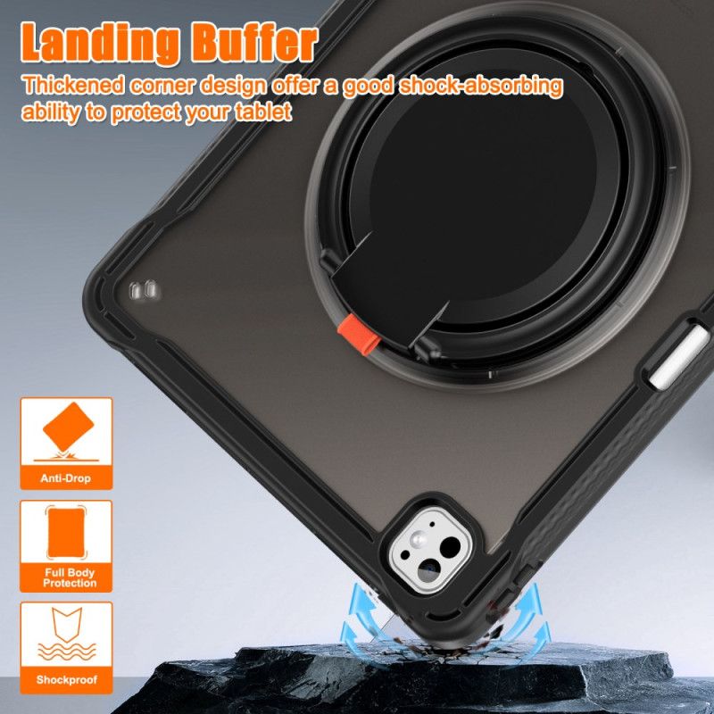 Deksel iPad Pro 13 (2025) Roterende Stativ Og Pekepennholder