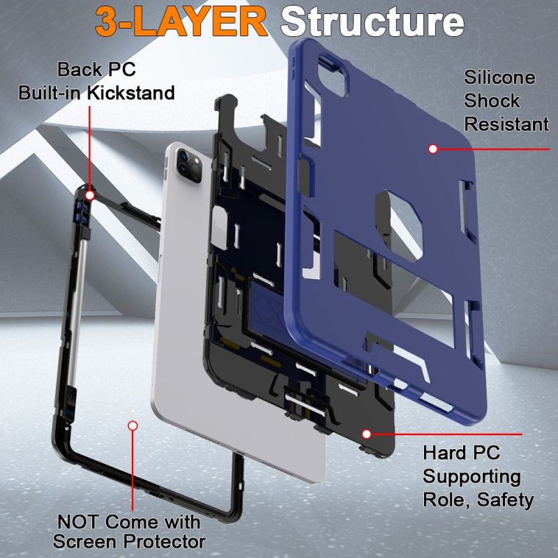 Deksel Til iPad Pro 13 (2025) Stativ Og Pekepennholder