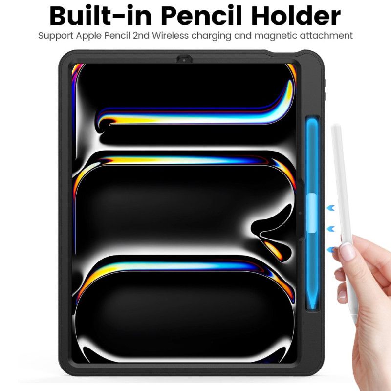 Etui iPad Pro 13 (2025) Kortholder Og Magnetisk Holder