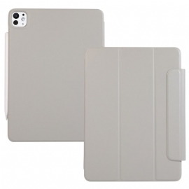 Etui iPad Pro 13 (2025) Kunstig Skinn Med Magnetisk Lukking Beskyttelse Deksel