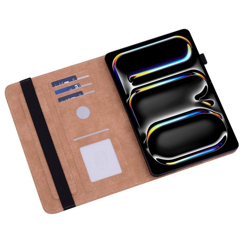 Etui iPad Pro 13 (2025) Linjer Og Prikker Beskyttelse Deksel