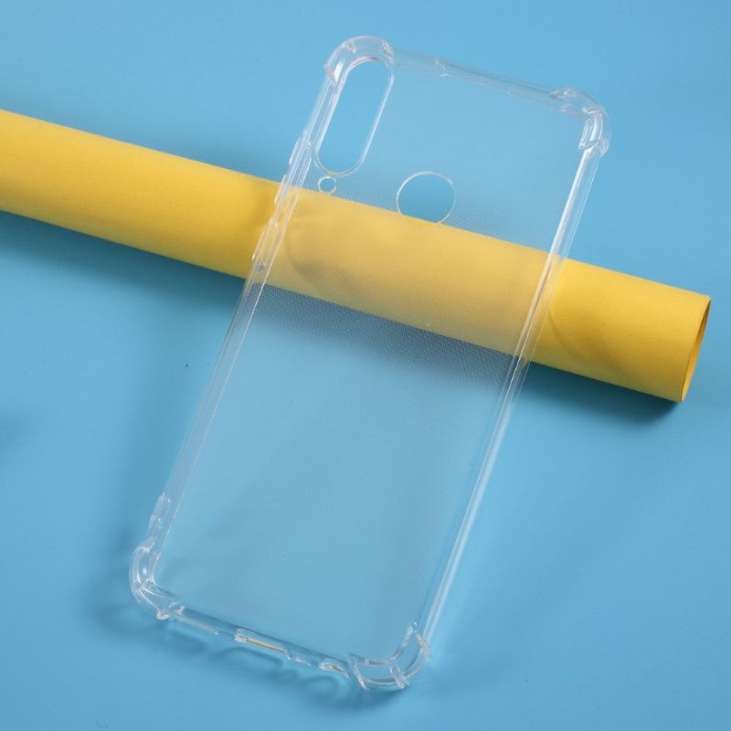 Deksel Til Huawei Y6p Anti-fall Transparente Forsterkede Hjørner