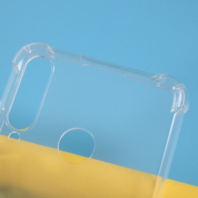 Deksel Til Huawei Y6p Anti-fall Transparente Forsterkede Hjørner